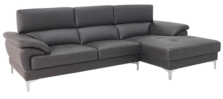 Ian L Shape Leather Sofa