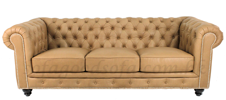 England Chesterfield Leather Sofa
