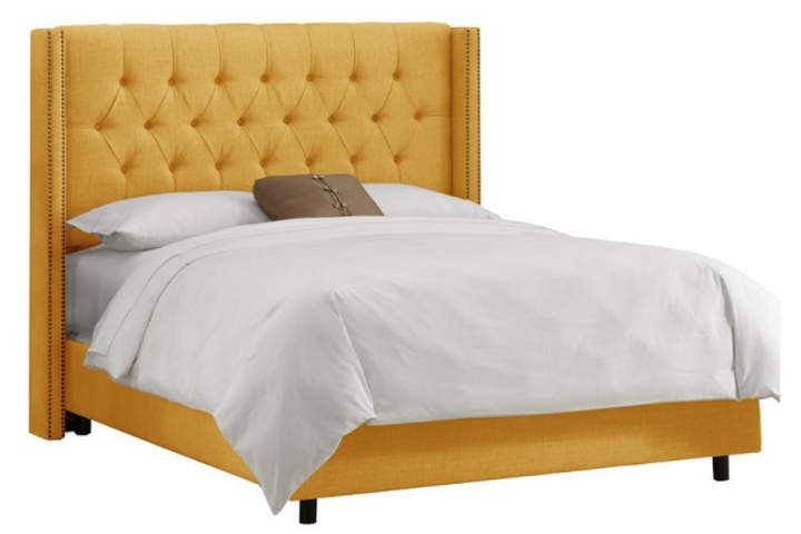 Davina Fabric bed Frame "Double Plus Size"