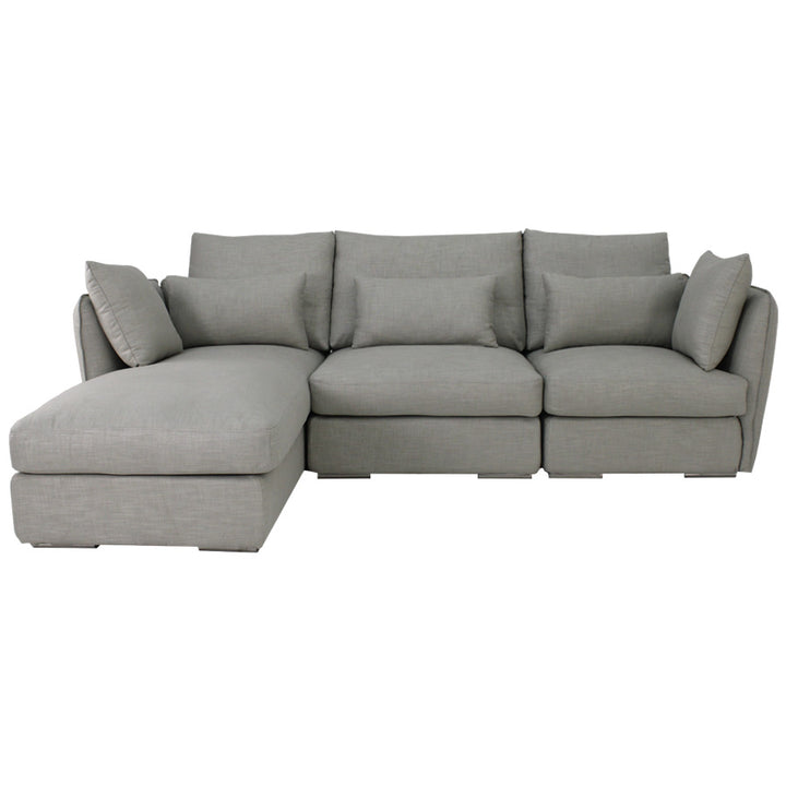 Fantum L Shape Fabric Sofa