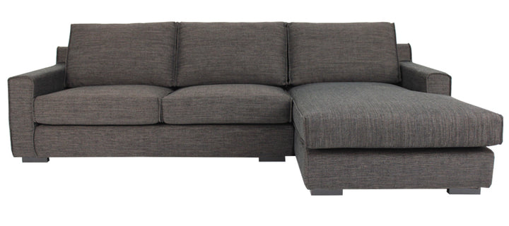 Moosen L Shape Fabric Sofa