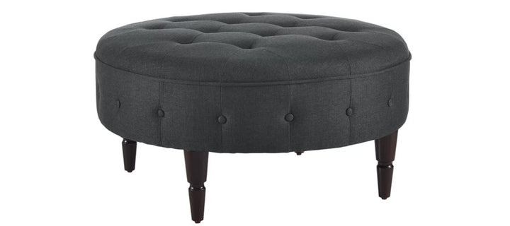 Turnville Fabric Ottoman