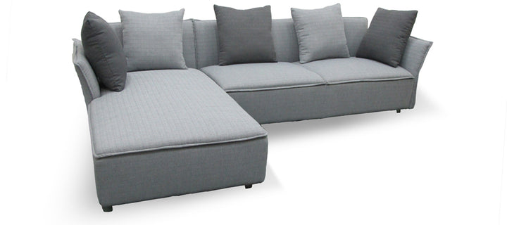 Vextex L Shape Fabric Sofa